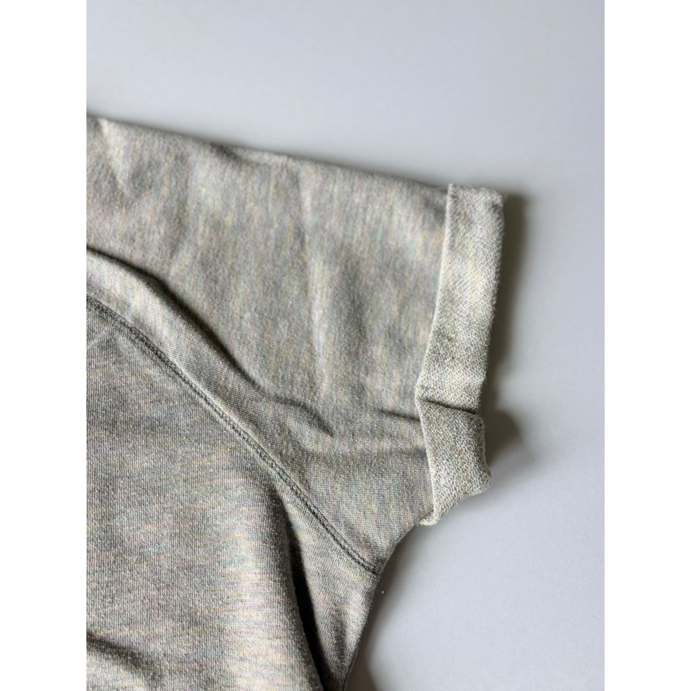 Philosophy Sweatshirt Women's L Gray Marled Texture